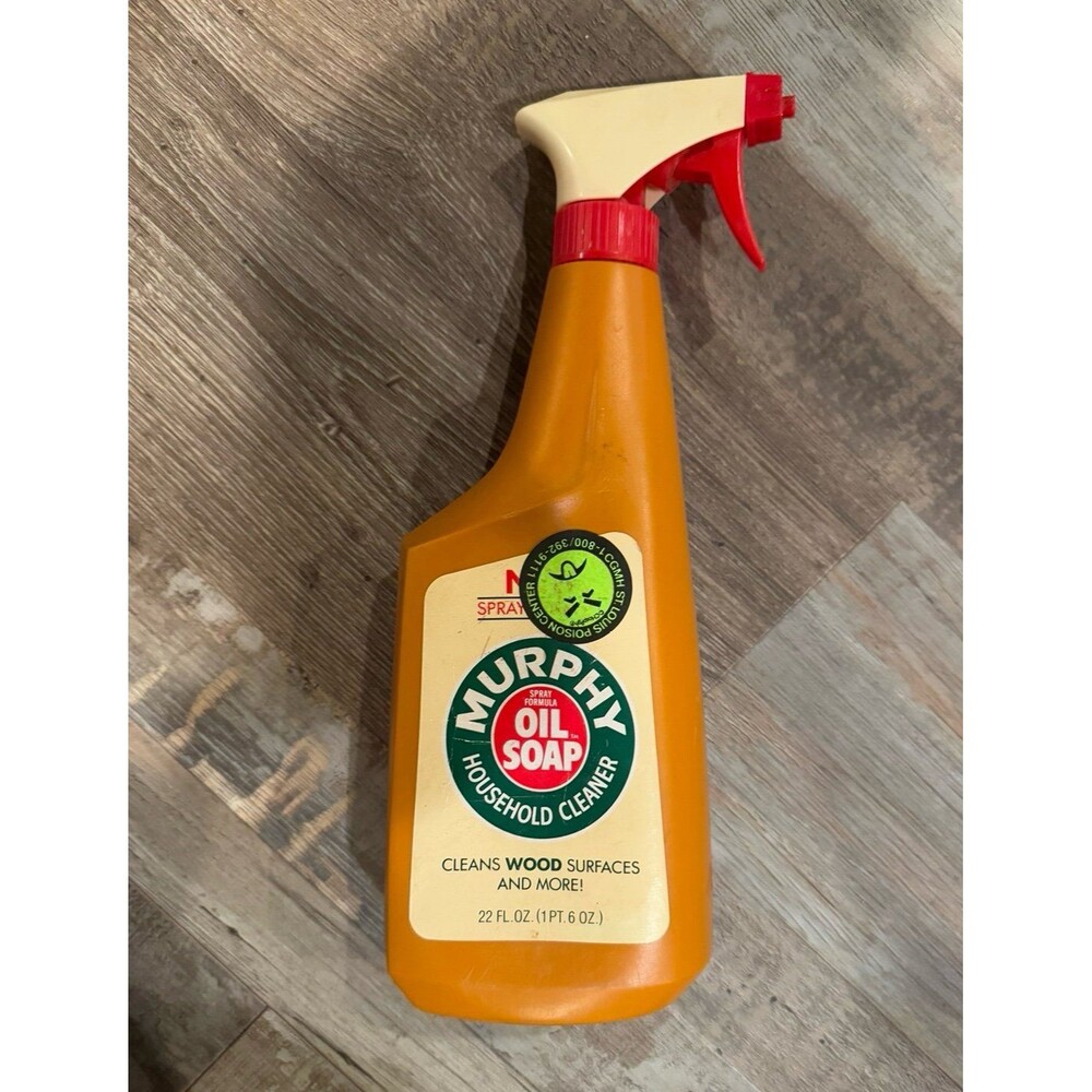 Vintage Murphy Oil Soap Household Cleaner Spray Formula 22oz Original Formula